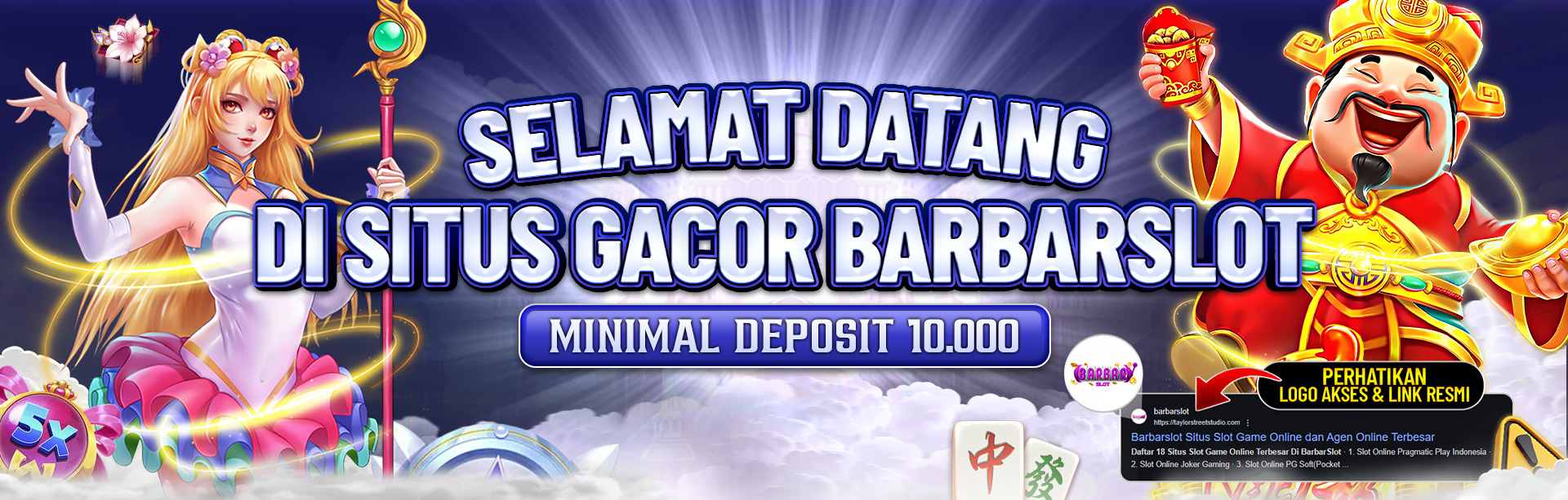 Selamat Datang ke BARBARSLOT