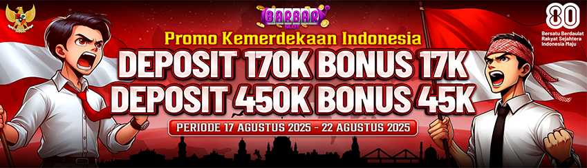 PROMO MERDEKA 17/45 – BARBARSLOT