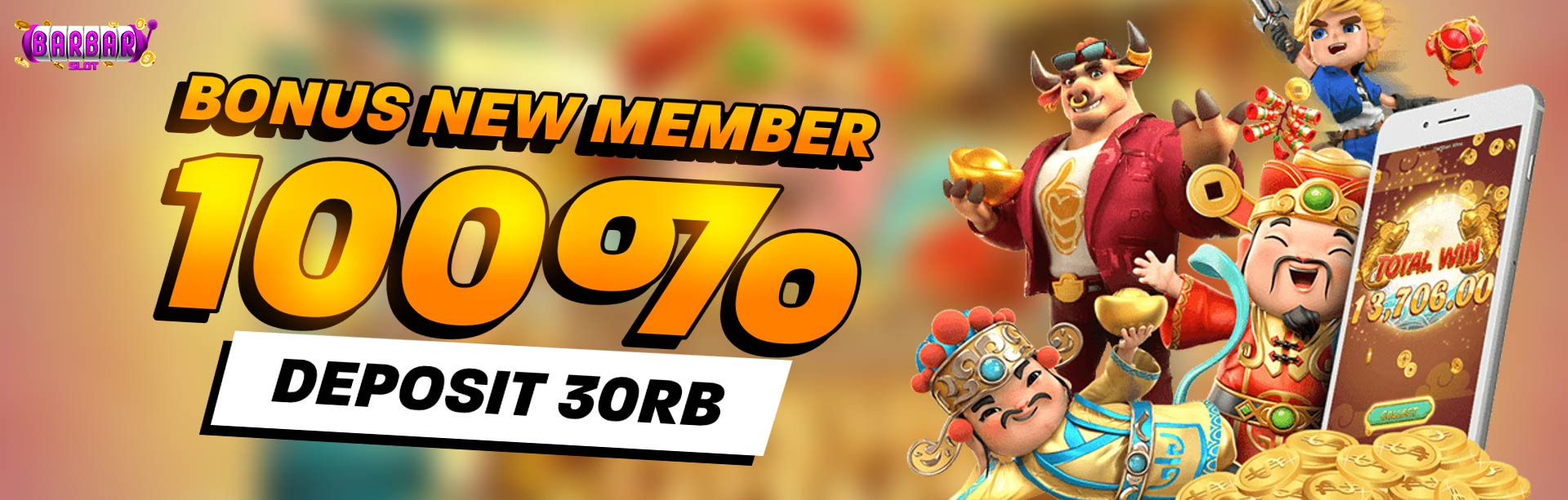 BONUS NEW MEMBER 100%